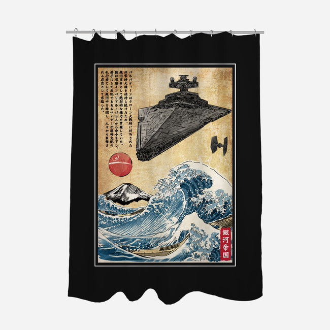 Star Destroyer In Japan-None-Polyester-Shower Curtain-DrMonekers