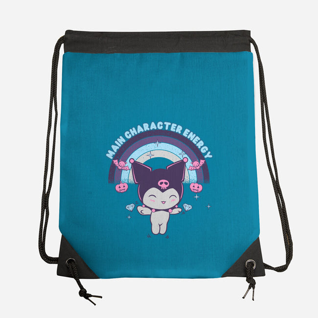 Main Character Energy-None-Drawstring-Bag-rmatix