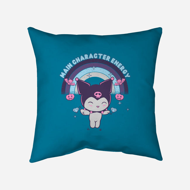 Main Character Energy-None-Removable Cover-Throw Pillow-rmatix