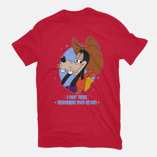 I Got That Hyucking Dog In Me-Womens-Fitted-Tee-Alexhefe