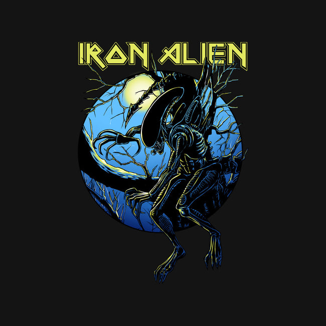 Iron Xenomorph-None-Outdoor-Rug-joerawks