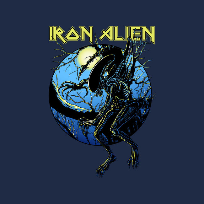 Iron Xenomorph-Dog-Basic-Pet Tank-joerawks