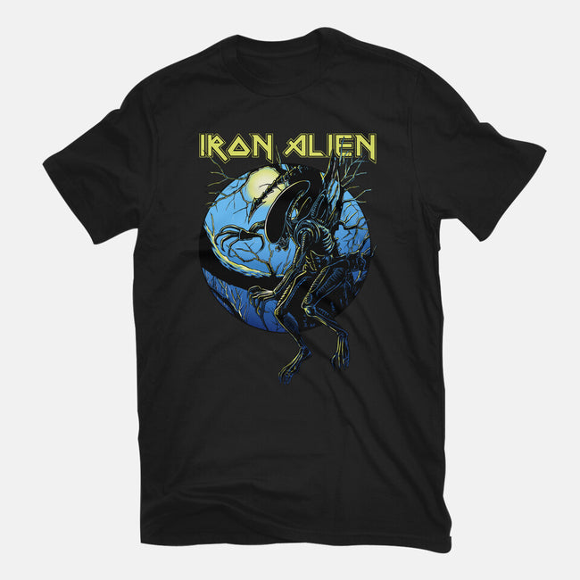 Iron Xenomorph-Womens-Basic-Tee-joerawks