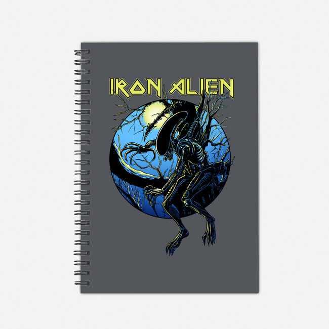 Iron Xenomorph-None-Dot Grid-Notebook-joerawks