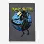 Iron Xenomorph-None-Outdoor-Rug-joerawks