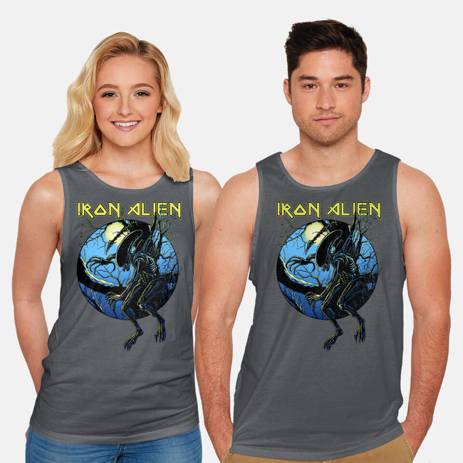 Iron Xenomorph-Unisex-Basic-Tank-joerawks