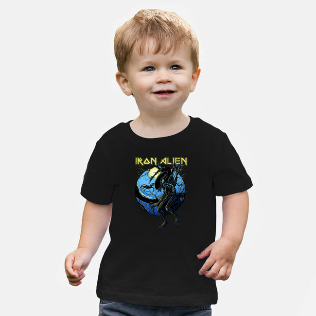 Iron Xenomorph-Baby-Basic-Tee-joerawks