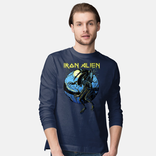 Iron Xenomorph-Mens-Long Sleeved-Tee-joerawks