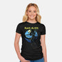 Iron Xenomorph-Womens-Fitted-Tee-joerawks