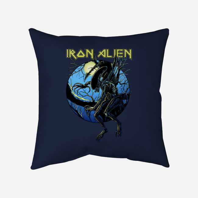 Iron Xenomorph-None-Removable Cover w Insert-Throw Pillow-joerawks