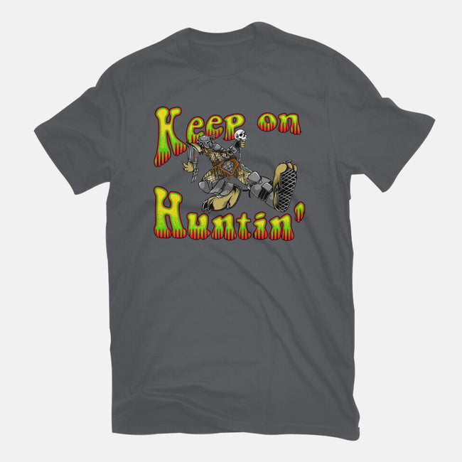 Keep On Huntin-Womens-Fitted-Tee-joerawks