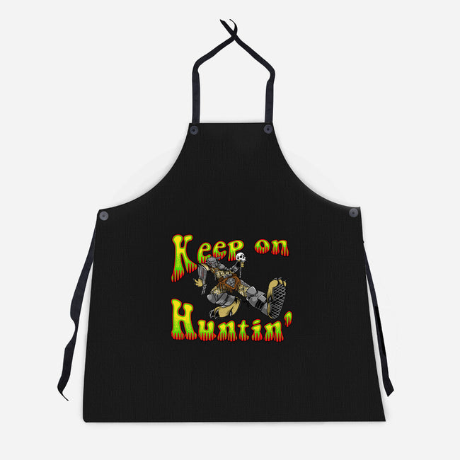 Keep On Huntin-Unisex-Kitchen-Apron-joerawks