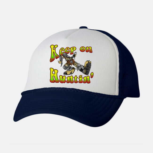 Keep On Huntin-Unisex-Trucker-Hat-joerawks