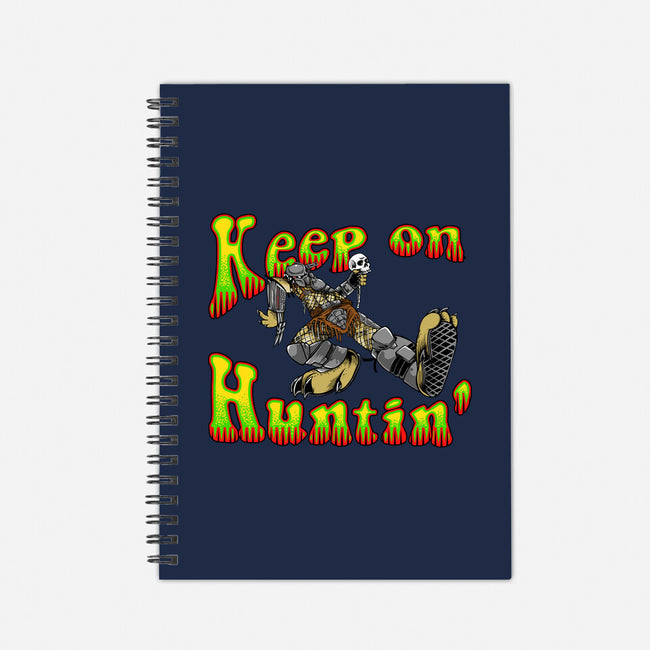 Keep On Huntin-None-Dot Grid-Notebook-joerawks