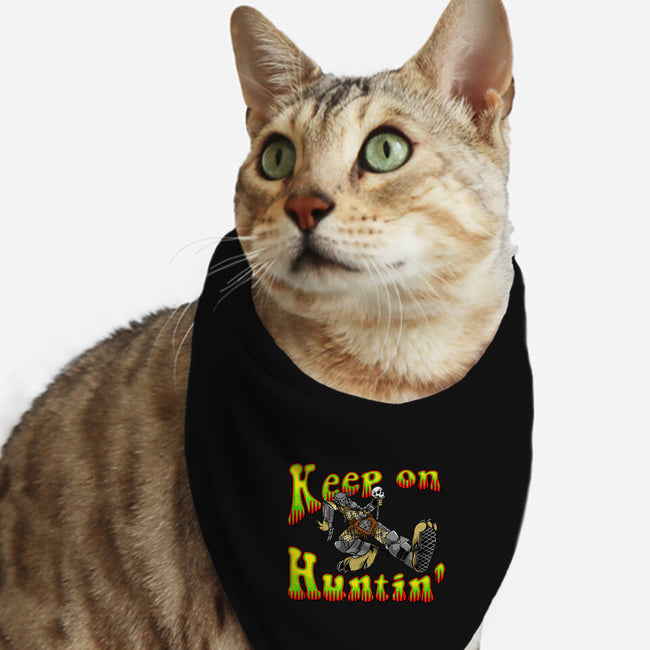 Keep On Huntin-Cat-Bandana-Pet Collar-joerawks