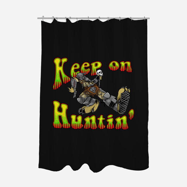 Keep On Huntin-None-Polyester-Shower Curtain-joerawks