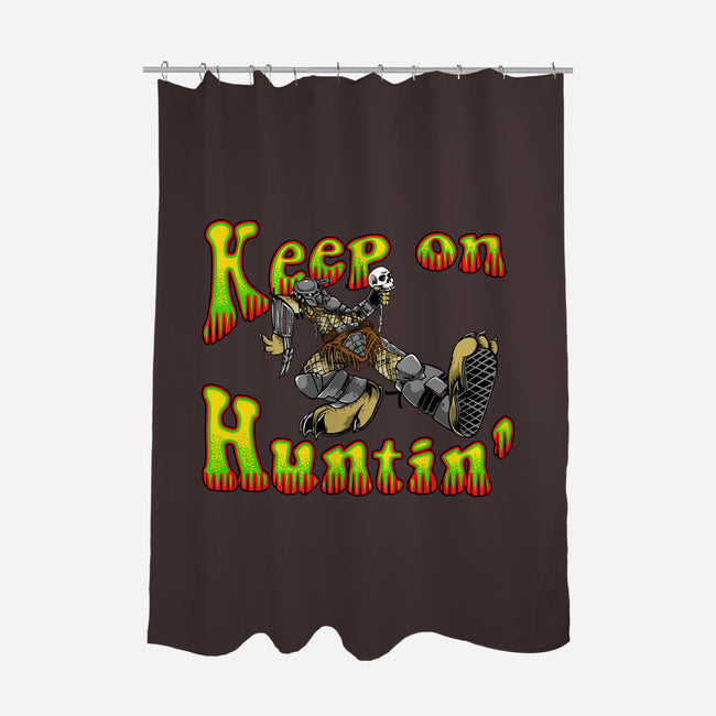 Keep On Huntin-None-Polyester-Shower Curtain-joerawks