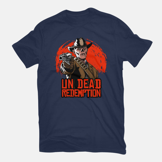 Undead Redemption-Mens-Basic-Tee-joerawks