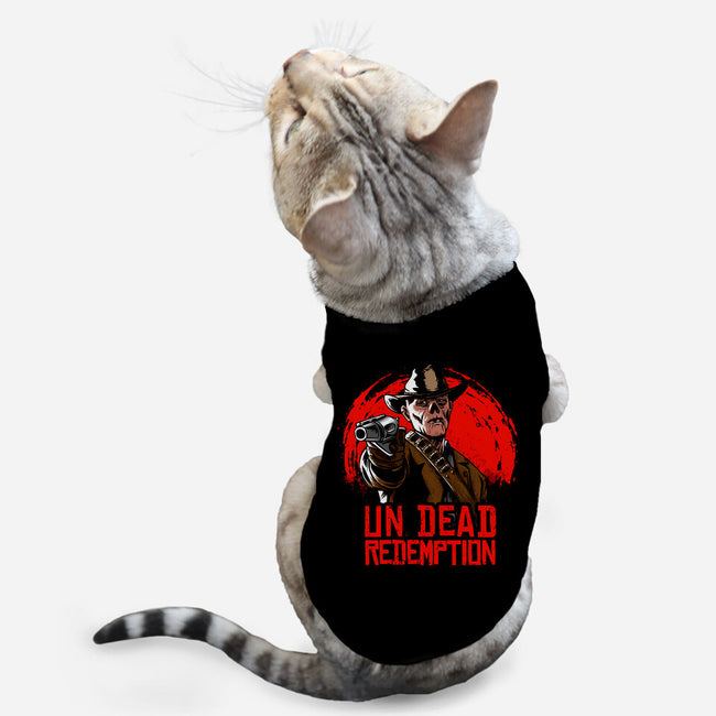 Undead Redemption-Cat-Basic-Pet Tank-joerawks