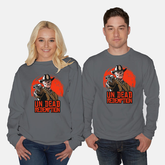 Undead Redemption-Unisex-Crew Neck-Sweatshirt-joerawks