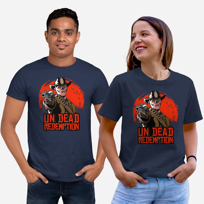 Undead Redemption-Unisex-Basic-Tee-joerawks