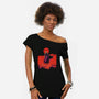 Dark Shogun-Womens-Off Shoulder-Tee-kharmazero