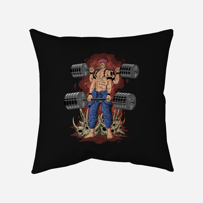 Curse Lift-None-Removable Cover w Insert-Throw Pillow-badhowler