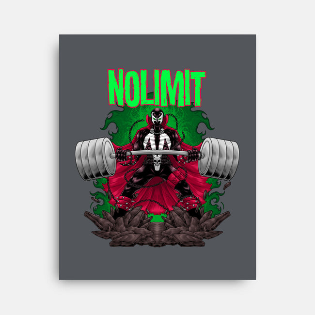 No Limit-None-Stretched-Canvas-badhowler