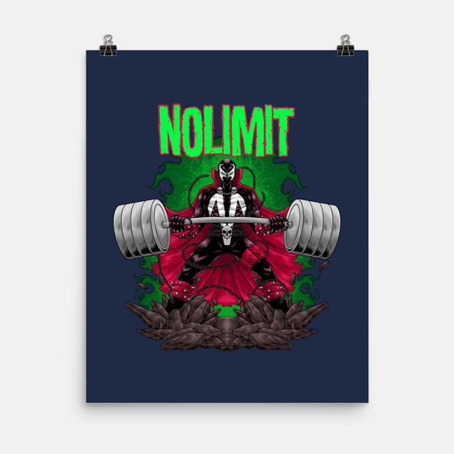 No Limit-None-Matte-Poster-badhowler