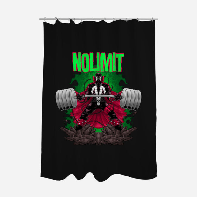 No Limit-None-Polyester-Shower Curtain-badhowler