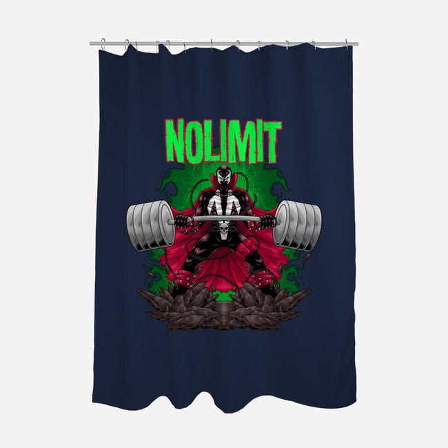 No Limit-None-Polyester-Shower Curtain-badhowler