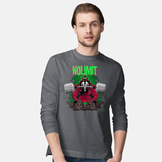 No Limit-Mens-Long Sleeved-Tee-badhowler