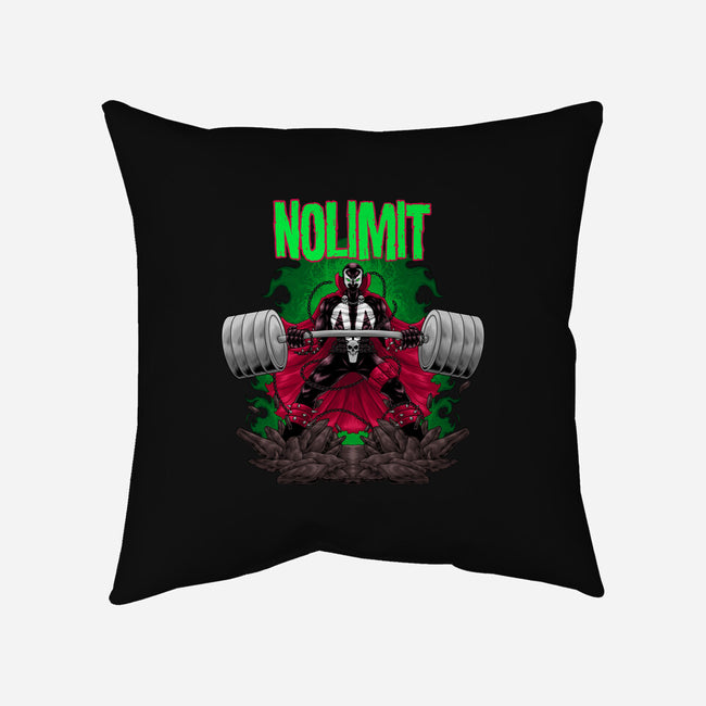 No Limit-None-Non-Removable Cover w Insert-Throw Pillow-badhowler