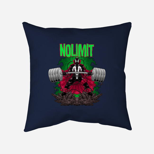 No Limit-None-Removable Cover w Insert-Throw Pillow-badhowler