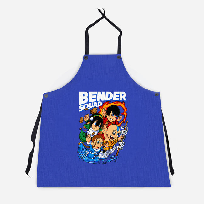 Bender Squad-Unisex-Kitchen-Apron-spoilerinc