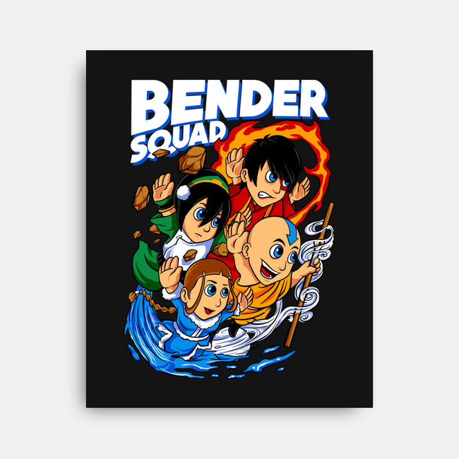 Bender Squad-None-Stretched-Canvas-spoilerinc