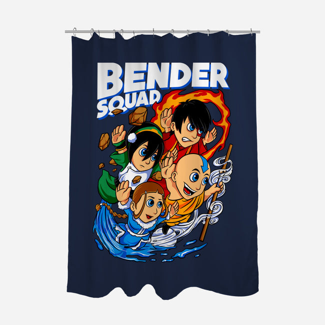 Bender Squad-None-Polyester-Shower Curtain-spoilerinc