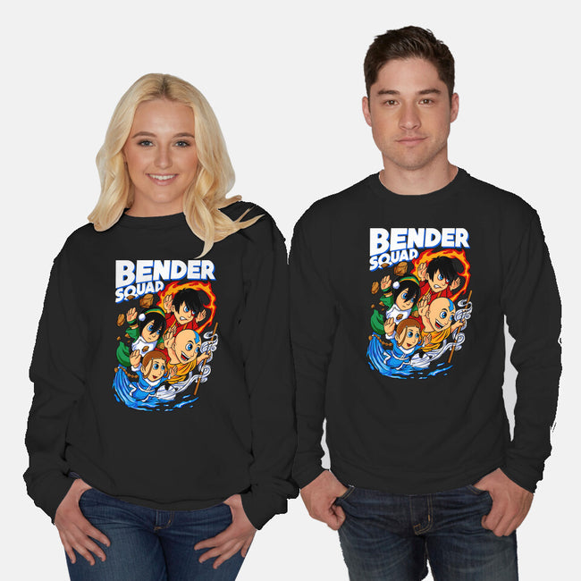 Bender Squad-Unisex-Crew Neck-Sweatshirt-spoilerinc