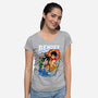 Bender Squad-Womens-V-Neck-Tee-spoilerinc