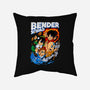 Bender Squad-None-Removable Cover-Throw Pillow-spoilerinc