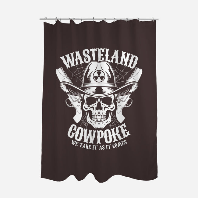 Wasteland Cowpoke-None-Polyester-Shower Curtain-Boggs Nicolas