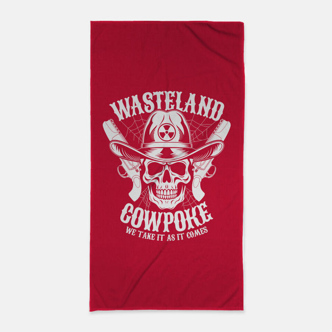 Wasteland Cowpoke-None-Beach-Towel-Boggs Nicolas