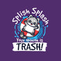 Splish Splash Trash-None-Polyester-Shower Curtain-NemiMakeit