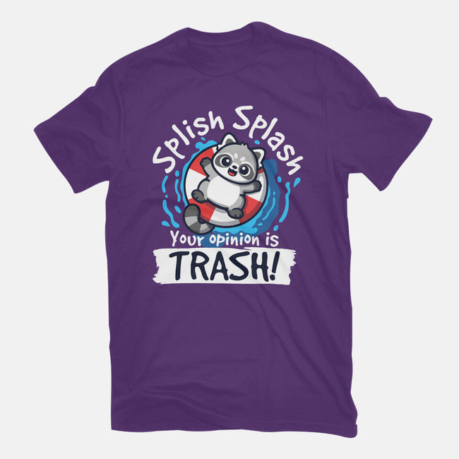Splish Splash Trash-Youth-Basic-Tee-NemiMakeit
