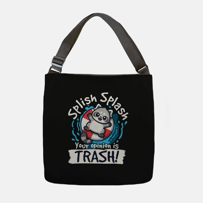 Splish Splash Trash-None-Adjustable Tote-Bag-NemiMakeit