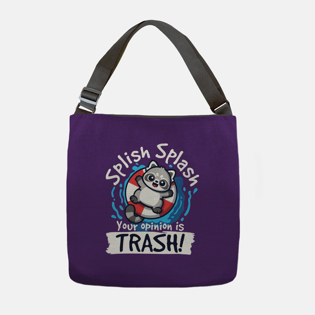 Splish Splash Trash-None-Adjustable Tote-Bag-NemiMakeit