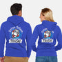 Splish Splash Trash-Unisex-Zip-Up-Sweatshirt-NemiMakeit