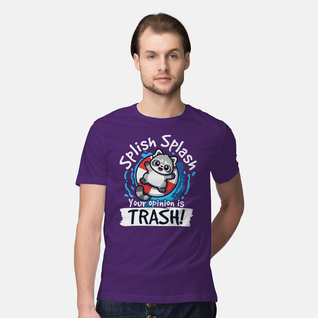 Splish Splash Trash-Mens-Premium-Tee-NemiMakeit