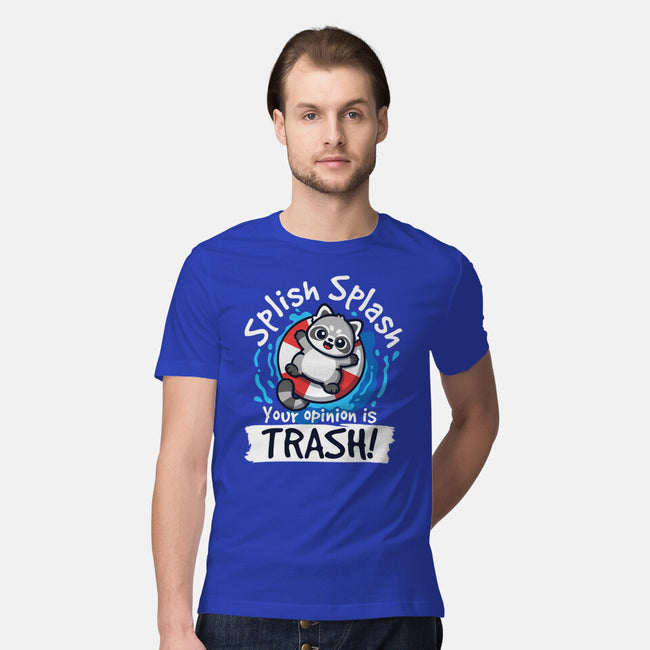 Splish Splash Trash-Mens-Premium-Tee-NemiMakeit