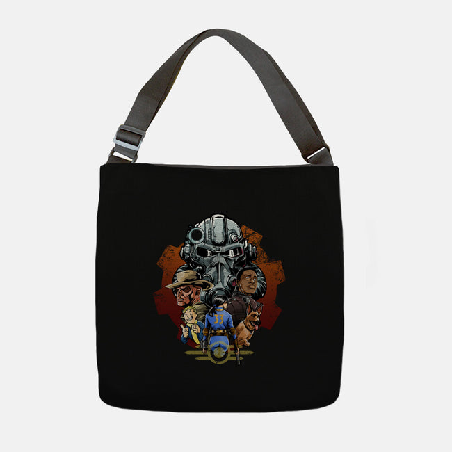 Welcome To The Future-None-Adjustable Tote-Bag-Diego Oliver